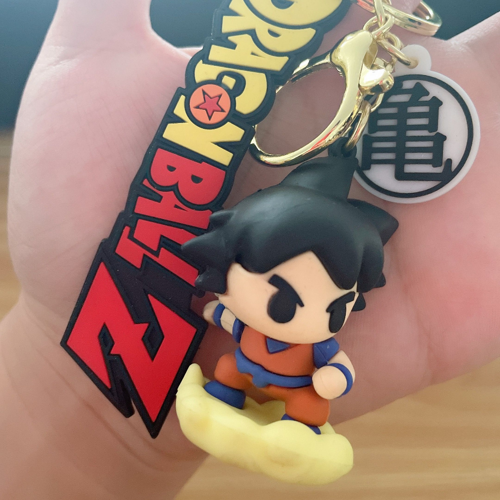 Anime dragon ball z hình vegeta iv krillin piccolo frieza trunks majin buu super saiyan keychain sáng tạo dễ thương goku đồ chơi búp bê xe hơi móc khóa mặt dây chuyền túi dễ thương phụ kiện trang trí
