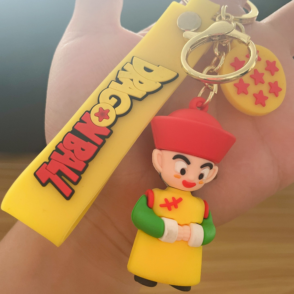 Anime dragon ball z hình vegeta iv krillin piccolo frieza trunks majin buu super saiyan keychain sáng tạo dễ thương goku đồ chơi búp bê xe hơi móc khóa mặt dây chuyền túi dễ thương phụ kiện trang trí