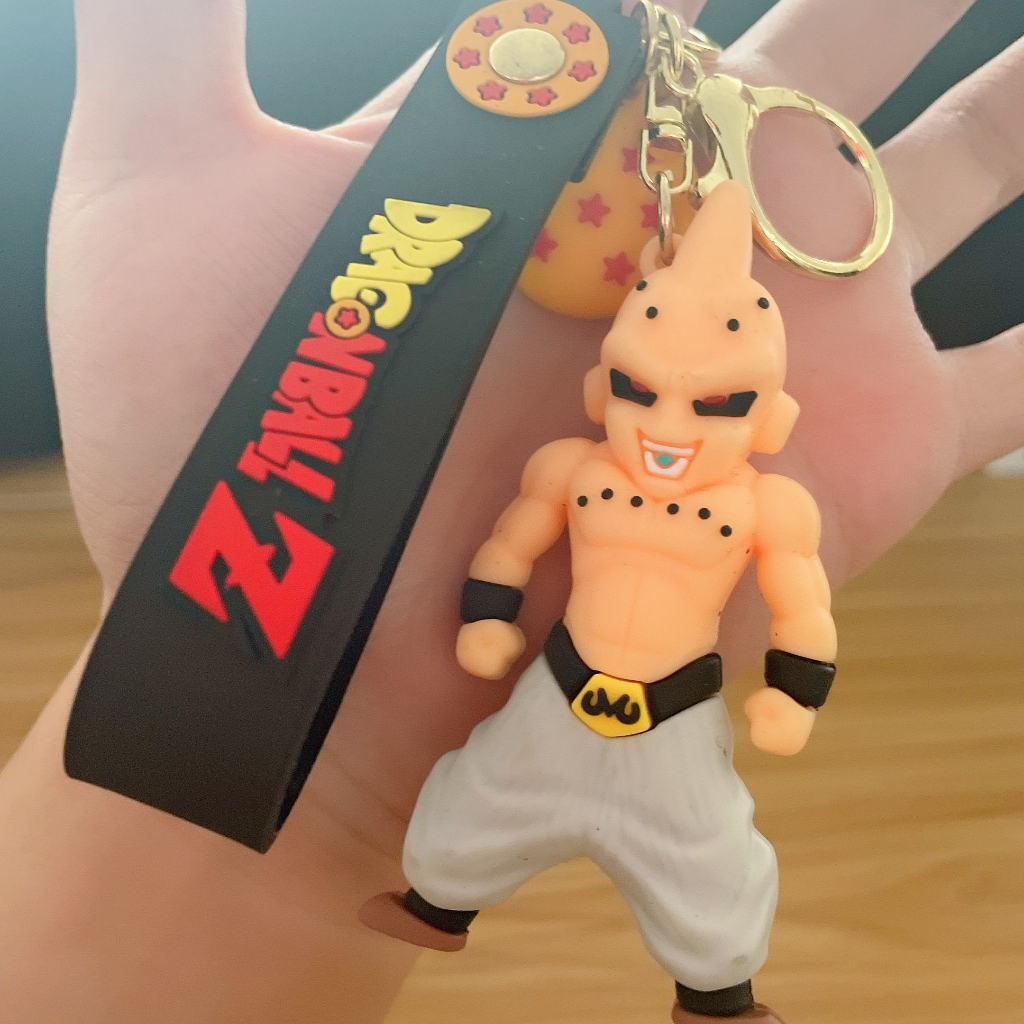 Anime dragon ball z hình vegeta iv krillin piccolo frieza trunks majin buu super saiyan keychain sáng tạo dễ thương goku đồ chơi búp bê xe hơi móc khóa mặt dây chuyền túi dễ thương phụ kiện trang trí
