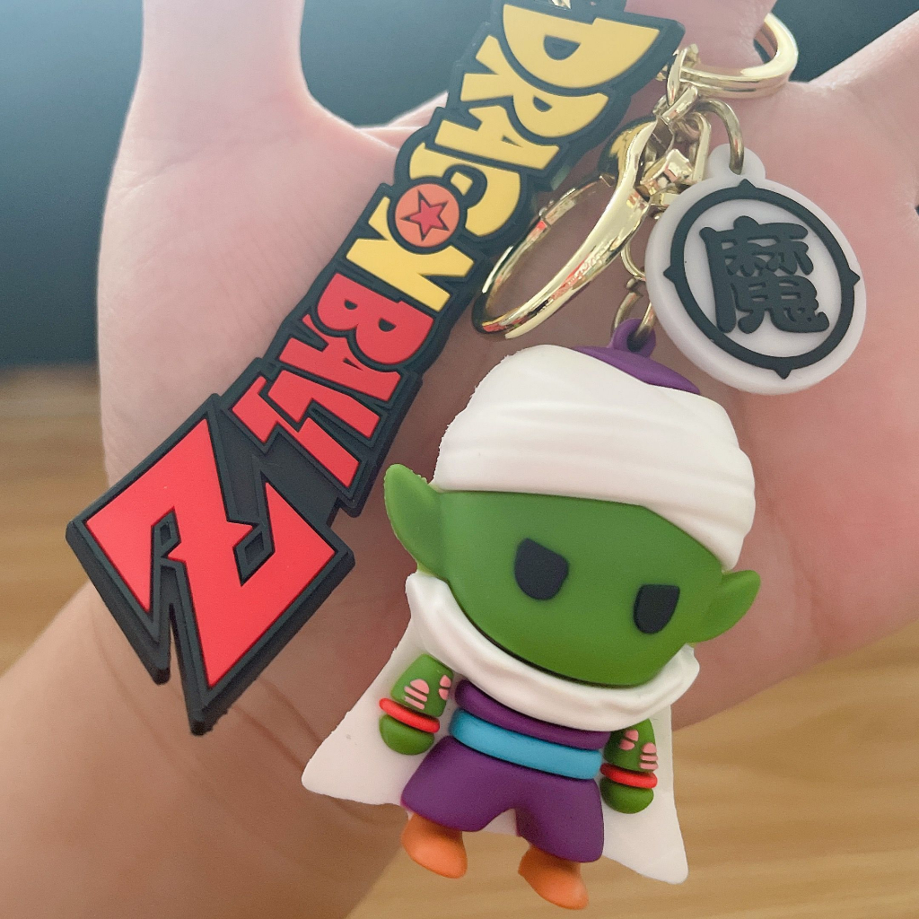 Anime dragon ball z hình vegeta iv krillin piccolo frieza trunks majin buu super saiyan keychain sáng tạo dễ thương goku đồ chơi búp bê xe hơi móc khóa mặt dây chuyền túi dễ thương phụ kiện trang trí