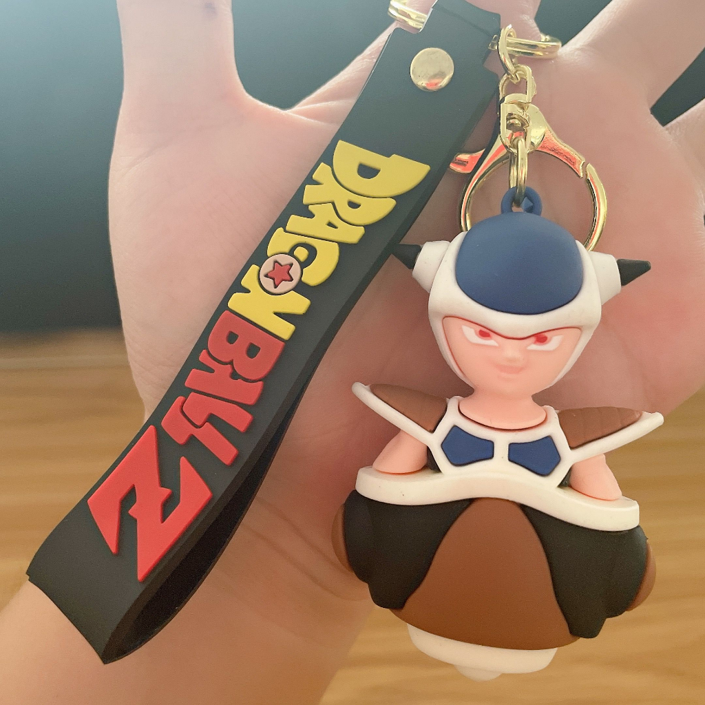 Anime dragon ball z hình vegeta iv krillin piccolo frieza trunks majin buu super saiyan keychain sáng tạo dễ thương goku đồ chơi búp bê xe hơi móc khóa mặt dây chuyền túi dễ thương phụ kiện trang trí