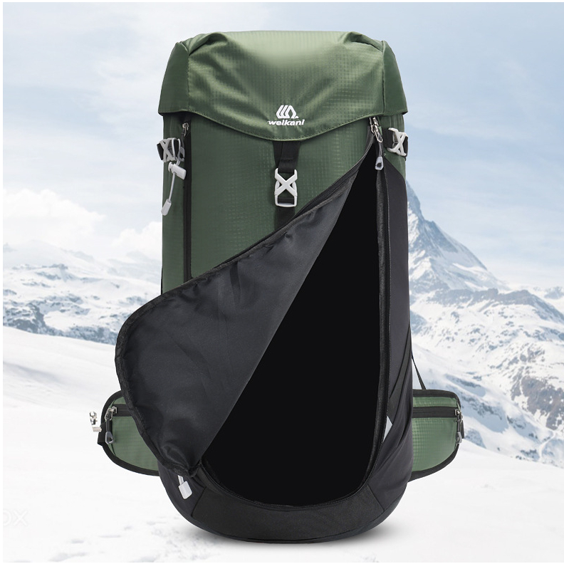 GoWildCampingTúi cắm trại 50L Vải Oxford Ba lô leo núi sức chứa lớn dành cho đi bộ đường dài ngoài trời cmman