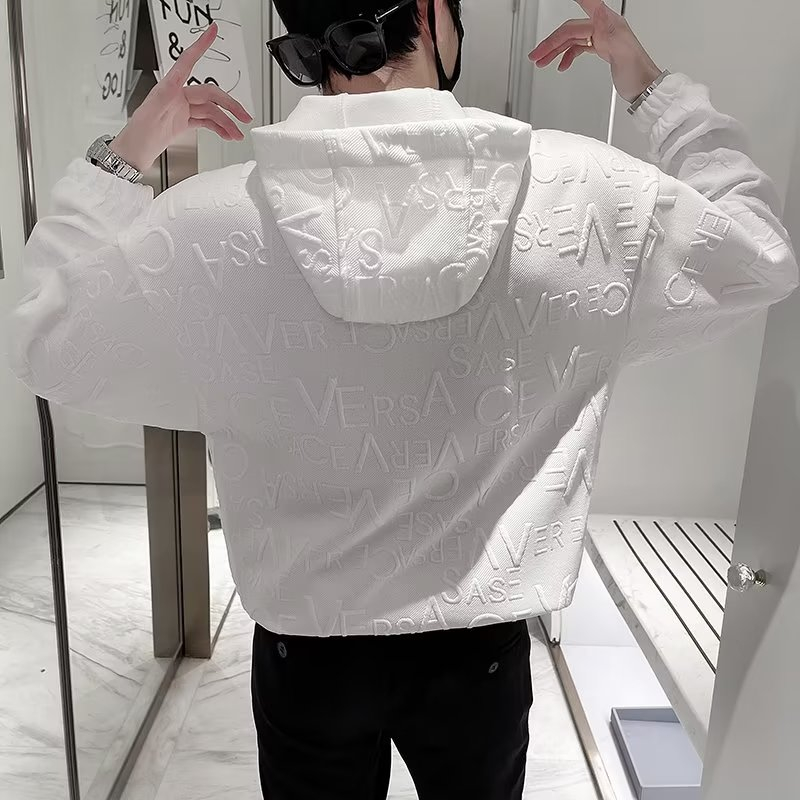 Áo Có Mũ Trùm Đầu Nam 2 Màu M-3XL Áo Rời Phù Hợp Với Chữ Cặp Đôi Áo
