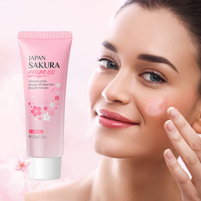 Laikou gel Tẩy Tế Bào Chết 100g Tẩy Tế Bào Chết Làm Mềm Và Sáng Da