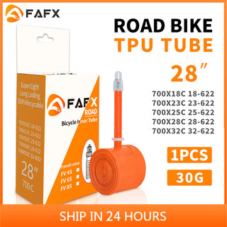 Xe đạp siêu nhẹ fafx ống bên trong 700x18 23 25 28 32c xe đạp đường trường super lighttpu ống bên trong