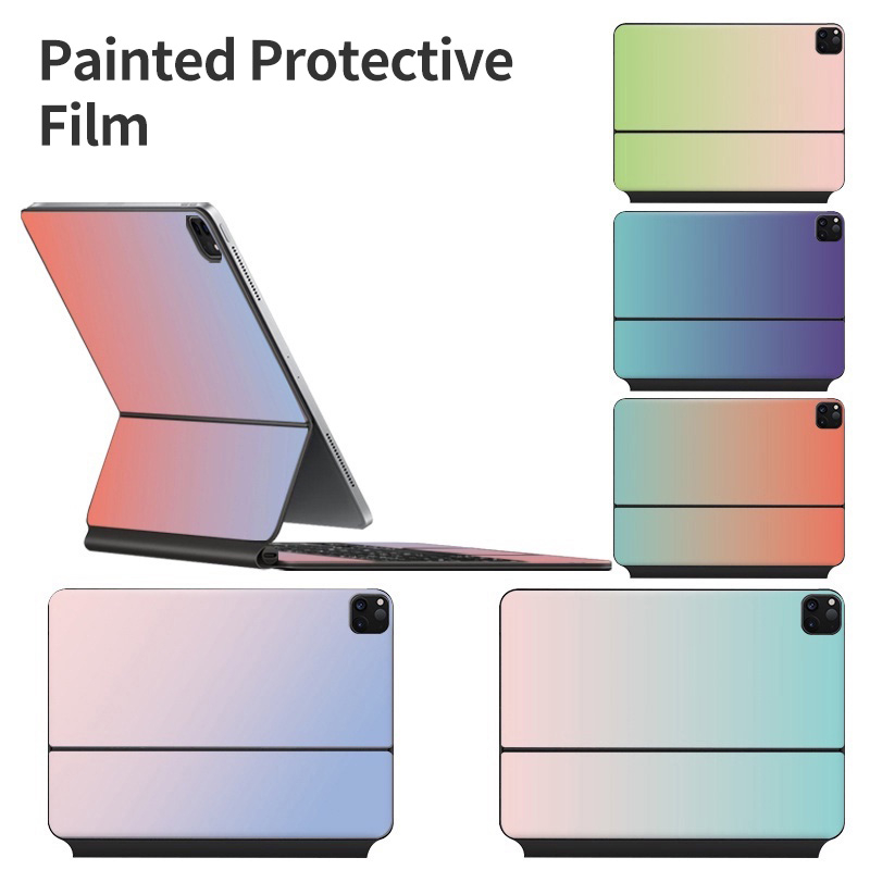 Miếng dán da cho bàn phím magic 2021 ipad pro 12 / 12,9 inch 2020 2021 ipad pro 4 6 ipad air 4 5 10,9 inch tablet sticker full coverage protective anti-scratch film