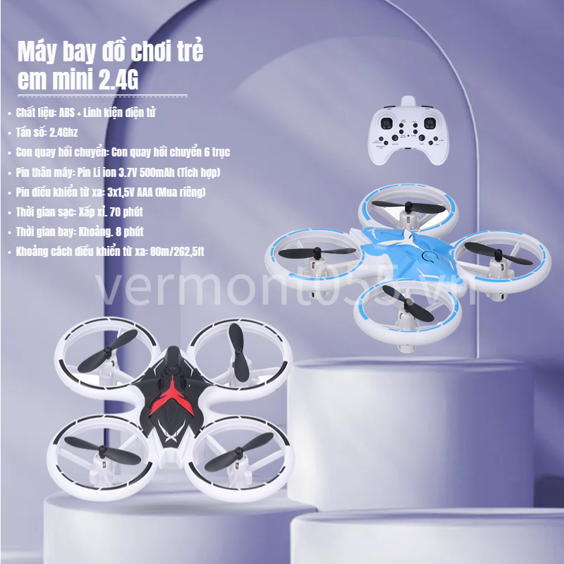 Có thể bán buôn Máy Bay Không Người Lái Mini Dành Cho Trẻ Em Mới Bắt Đầu 2.4G 6 Trục LED Cuộn Trên Một Phím Cất Cánh Trực Thăng RC Quadcopter Với Chế Độ ToyRoom Hàng giao ngay