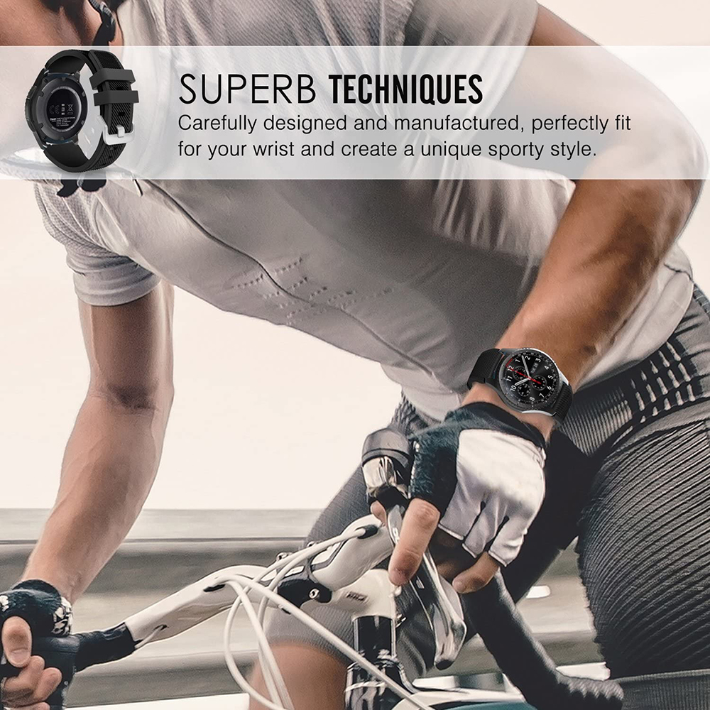 Dây đeo đồng hồ silicon 22mm cho huawei watch gt3 sport original watch gt 3/2 pro smartwatch band bracelet