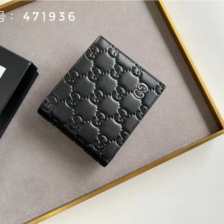 ví nam gucci y chính hãng 100%, ví da thật mới của gucci