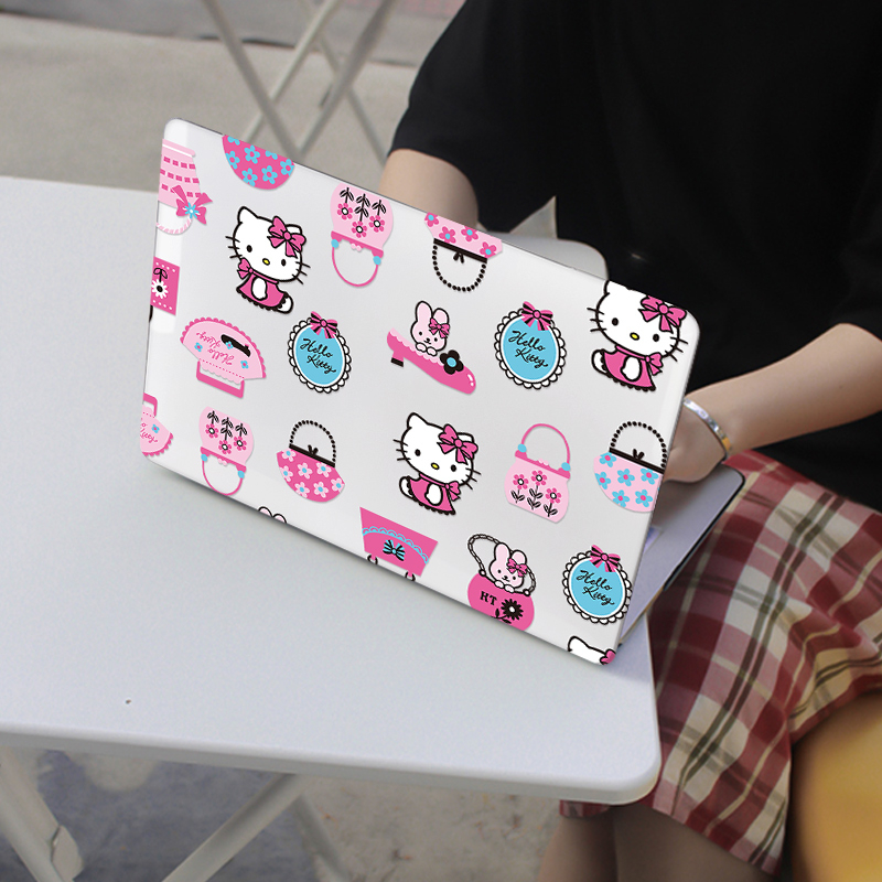 Hộp đựng in hoạt hình có nắp bàn phím cho macbook air 15 inch m2 a2941 air13.6 a2681 m1 air13 a2337 a2179 a1932 pro13 touch bar a1706 a2338 a2289 pro14 15 16 inch air11 12