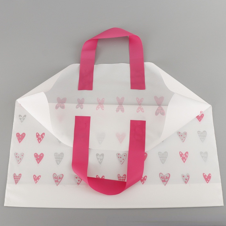 Túi Tote Bằng Nhựa Họa Tiết Hoạt Hình Đựng Quần Áo / Quà Tặng Cho Bé