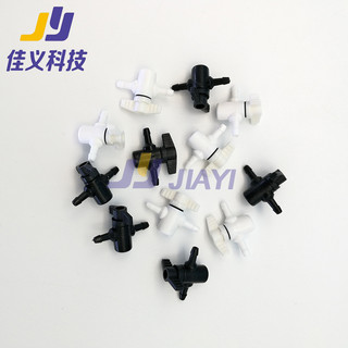 Jayi Van mực 2 chiều Công tắc ống mực Hệ thống CISS Van thủ công cho máy in dung môi phun ECO-Solvent / UV