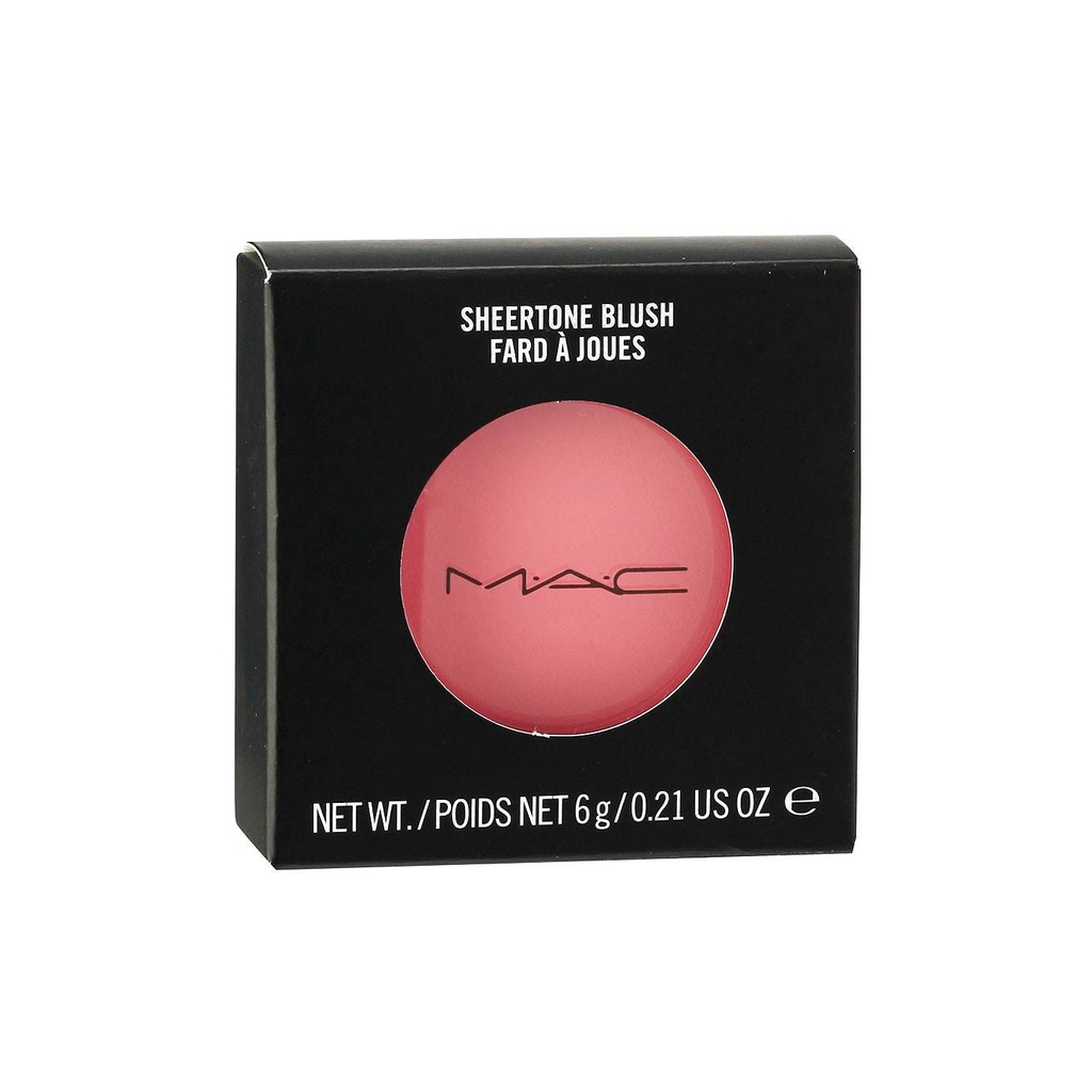 Phấn má hồng mac face blusher cosmetics makeup sheertone blush face powder nude rouge blusher palette bronzer cheek 6g face blush