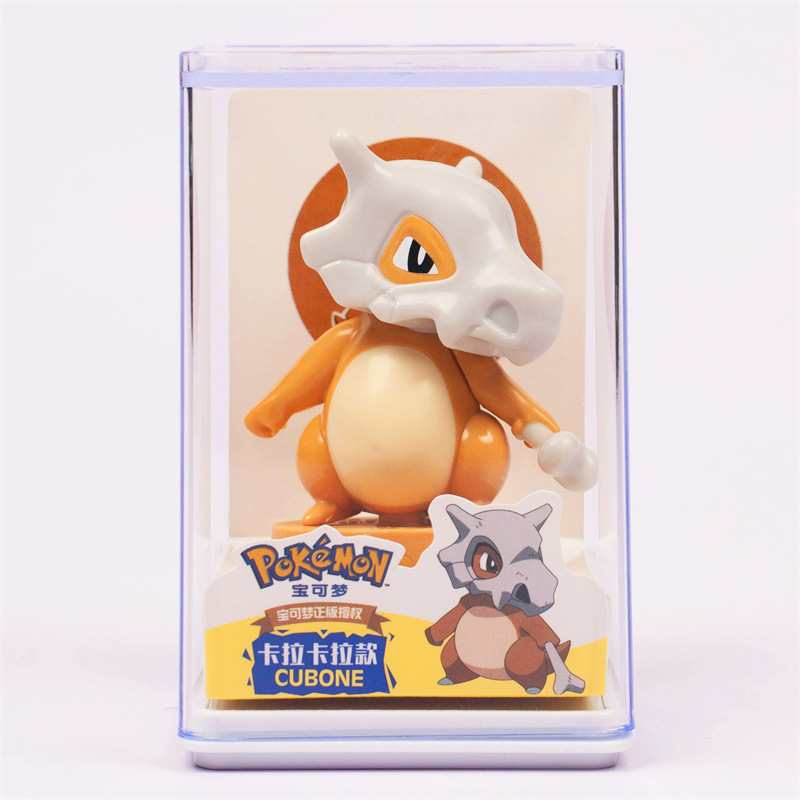 Pokemon anime hình pikachu cubone eevee charmander slowpoke squirtle psyduck jigglypuff bulbasaur phim hoạt hình q phiên bản pvc hình hành động mô hình búp bê đồ chơi