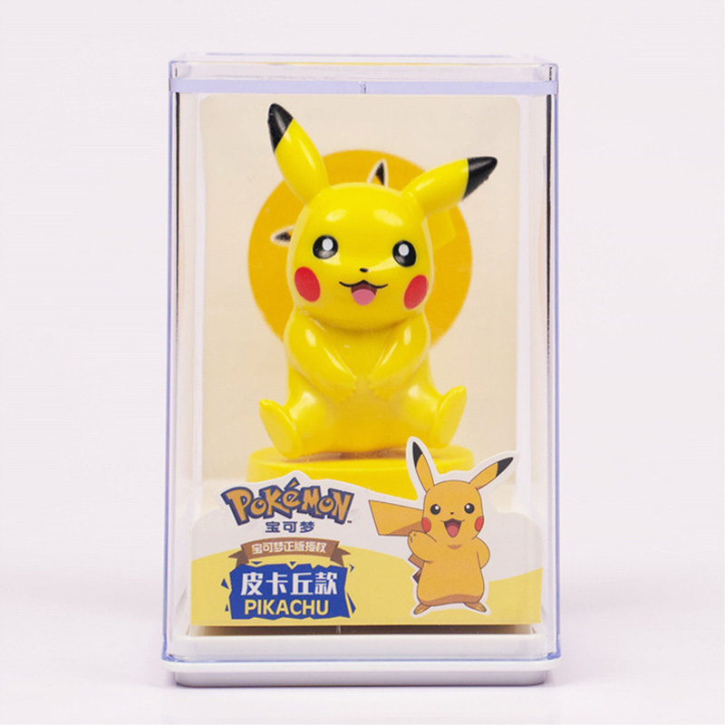 Pokemon anime hình pikachu cubone eevee charmander slowpoke squirtle psyduck jigglypuff bulbasaur phim hoạt hình q phiên bản pvc hình hành động mô hình búp bê đồ chơi