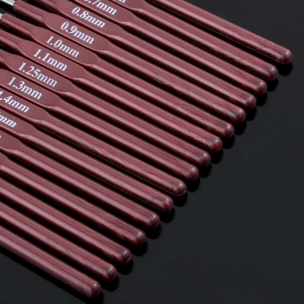 Maxg 1 cái móc móc ren kích thước nhỏ dụng cụ làm xoăn búp bê tự làm 0,5mm-2,7mm