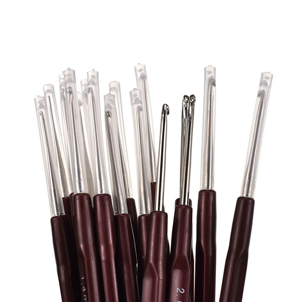 Maxg 1 cái móc móc ren kích thước nhỏ dụng cụ làm xoăn búp bê tự làm 0,5mm-2,7mm