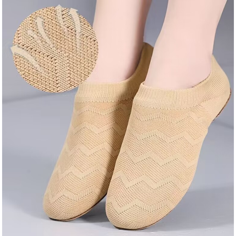 Giày Múa Ba Lê Đế Mềm Phong Cách Hiện Đại Cho Nữ