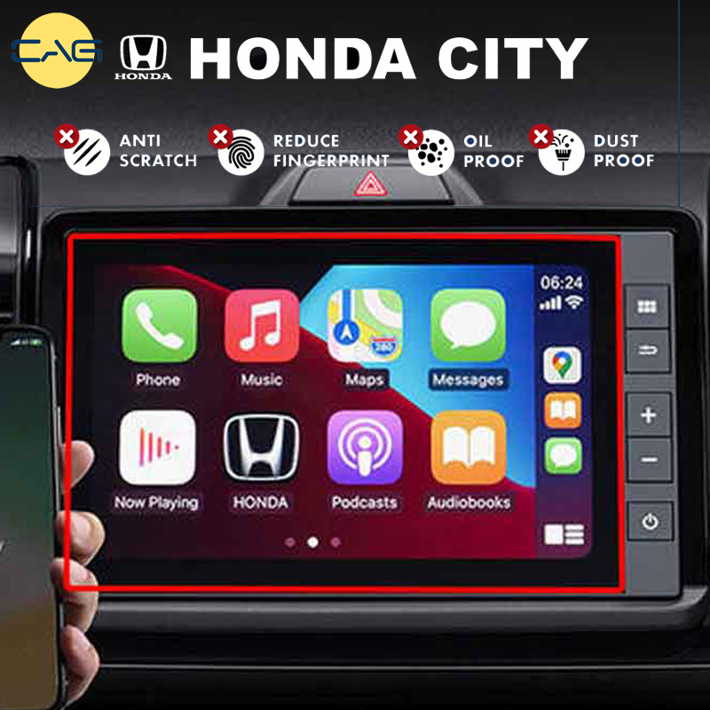 Honda Kính Cường Lực Bảo Vệ Màn Hình Cho honda city gn2 / city hatchback s e v rs 2023 2022 2021 2020