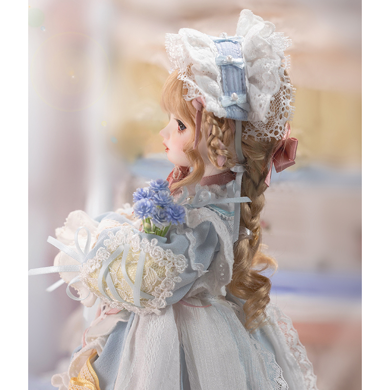 Tóc giả bjd tóc giả bjd tóc giả búp bê 1/6 bjd tóc đá quý của tóc giả búp bê tất cả tóc giả của búp bê sniy 6-7 inch