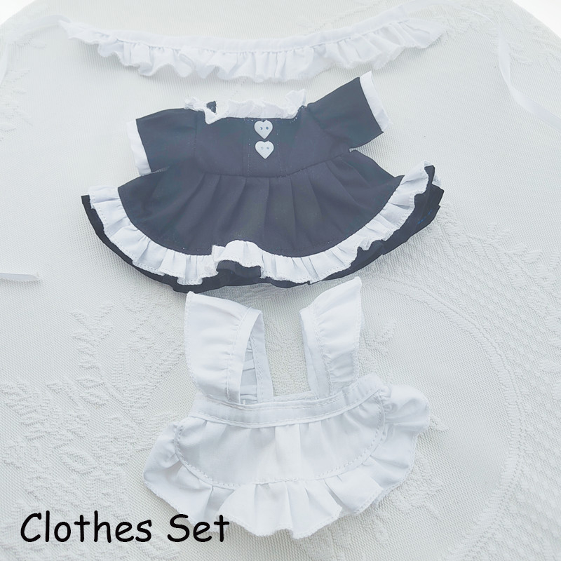K-pop idol doll phụ kiện 20cm bộ quần áo búp bê maid dress halloween cosplay trang phục lolita dress kep1er  i-dle yuqi newjeans lisa jennie fans quà tặng