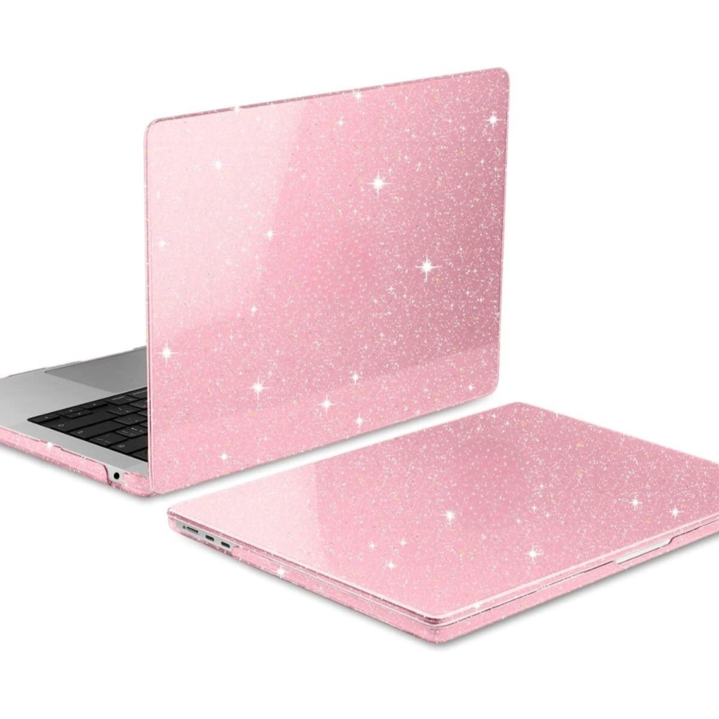Shimmering powder crystal case tương thích cho macbook case air 15 a2941 2023 2022 air 13 a2681 13,6 inch m2 pro 14 16 13,3 inch a2338 m1 a2337 a2179 a2289 a2251 a1989 a2159 202
