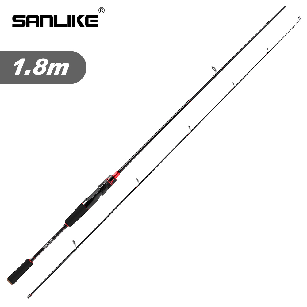 Sanlike bass fishing rods fishing rod rotating fishing rod ultra-light carbon o-guide throwing rod 1 eva grip fishing rod compact egg-spreading rod seawater and freshwater applicab