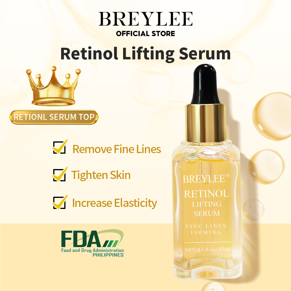 Serum Retinol Breylee Dưỡng Da Mặt Giúp Làm Săn Chắc Và Chống Lão Hóa 17ml