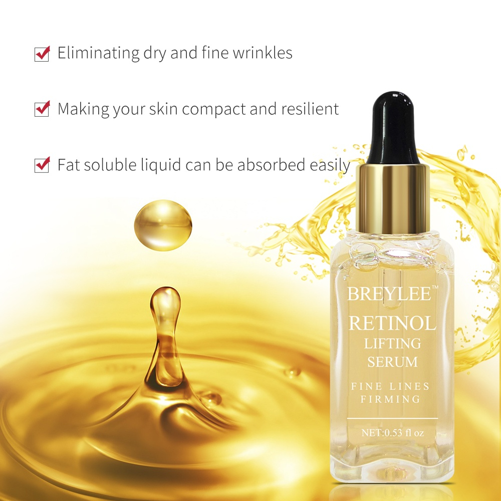 Serum Retinol Breylee Dưỡng Da Mặt Giúp Làm Săn Chắc Và Chống Lão Hóa 17ml
