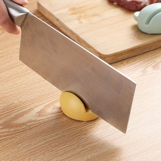 Mini frog-shaped knife sharpener / multi-function fruit knife scissors mài đá dụng cụ nhà bếp