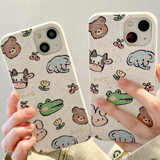ốp lưng iPhone 11 Hoạt hình động vật Graffiti Ốp Điện Thoại tpu Mềm Họa Tiết Sinh Học Cho iPhone 14 XR 13 11 12 Pro Max 8 7 6 6S Plus X Xs Max Se 2020 13 12 11