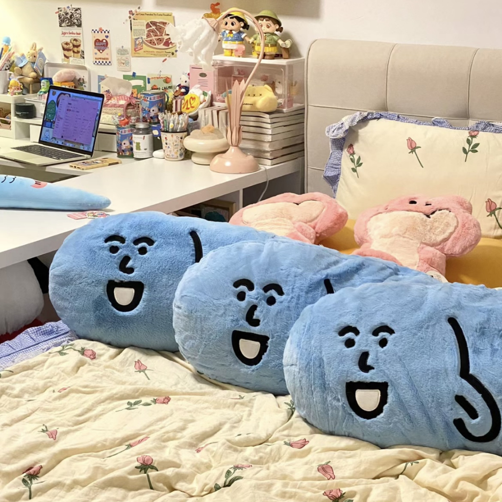 Thú Nhồi Bông Hình Cá Chân Dài Mềm Mịn Chất Lượng Cao