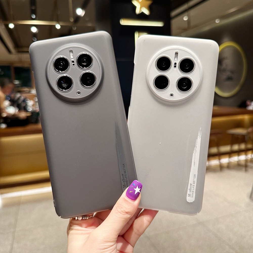 Ốp điện thoại huawei p40 p50 p60 mate 30 40 50 pro magic 5 nova 10 11 pro matte half clear pc Ốp điện thoại