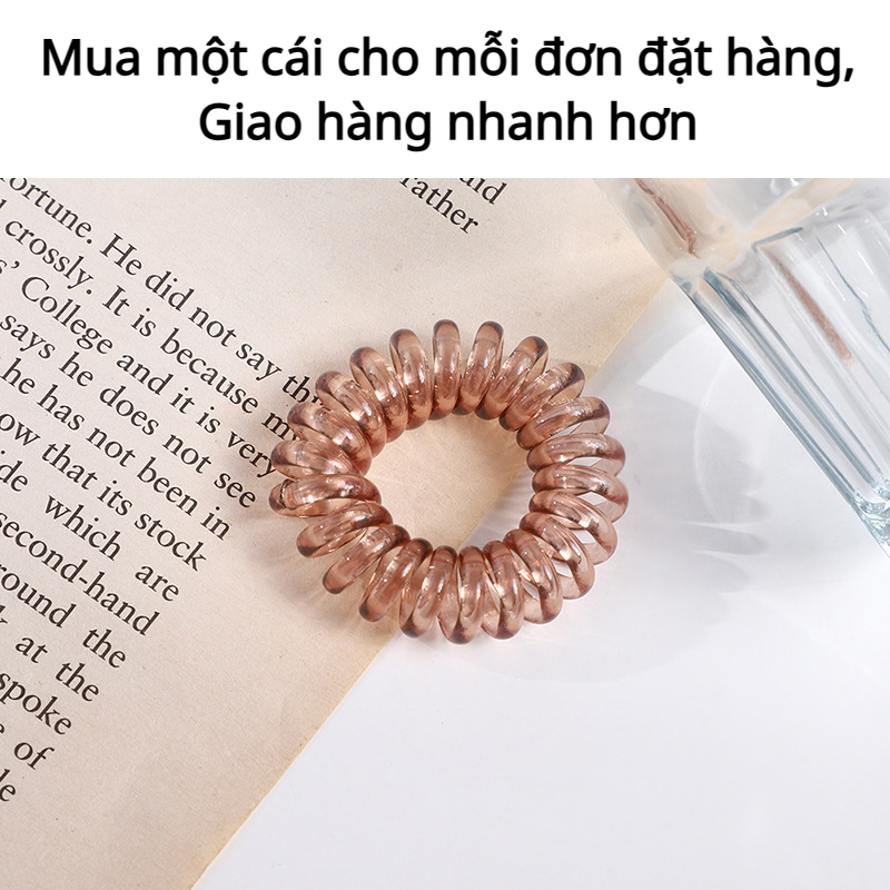 Điện thoại đầu dây thời trang sinh viên trang sức tóc năm màu có sẵn hzfac0006