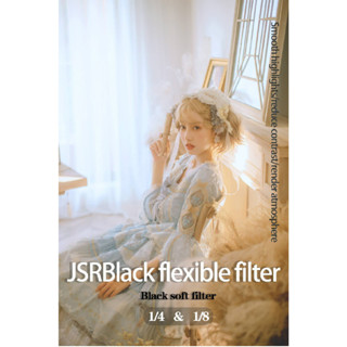 Jsr cho bộ lọc ống kính máy ảnh black mist 1/4 1/8 bộ lọc khung siêu mỏng kính quang học chống thấm nước 46/49/55/58/62/67/72/77/82mm