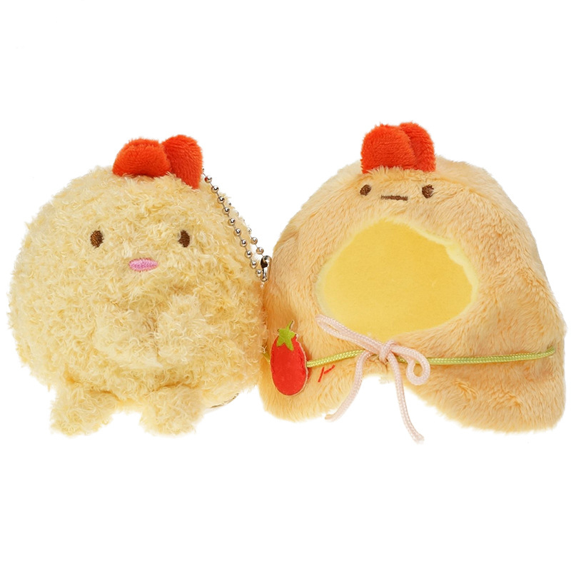 HYC Humey Mặt phụ kiện 8cm nhồi bông nhân vật hoạt hình Sumikko Gurashi đáng yêu gắn móc khóa
