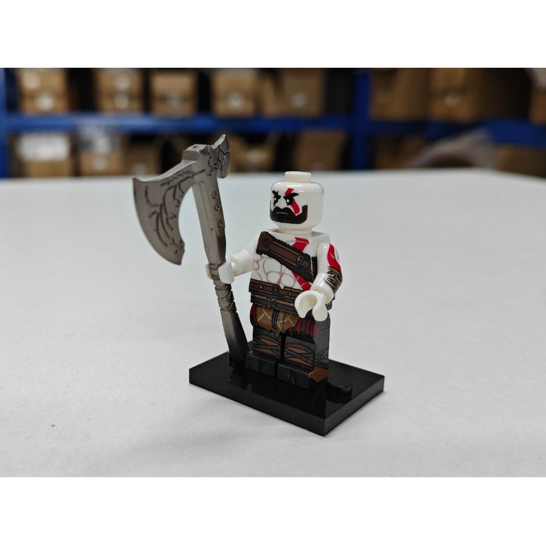 Đồ chơi khối kratos god of war moc hình ev03 ev04