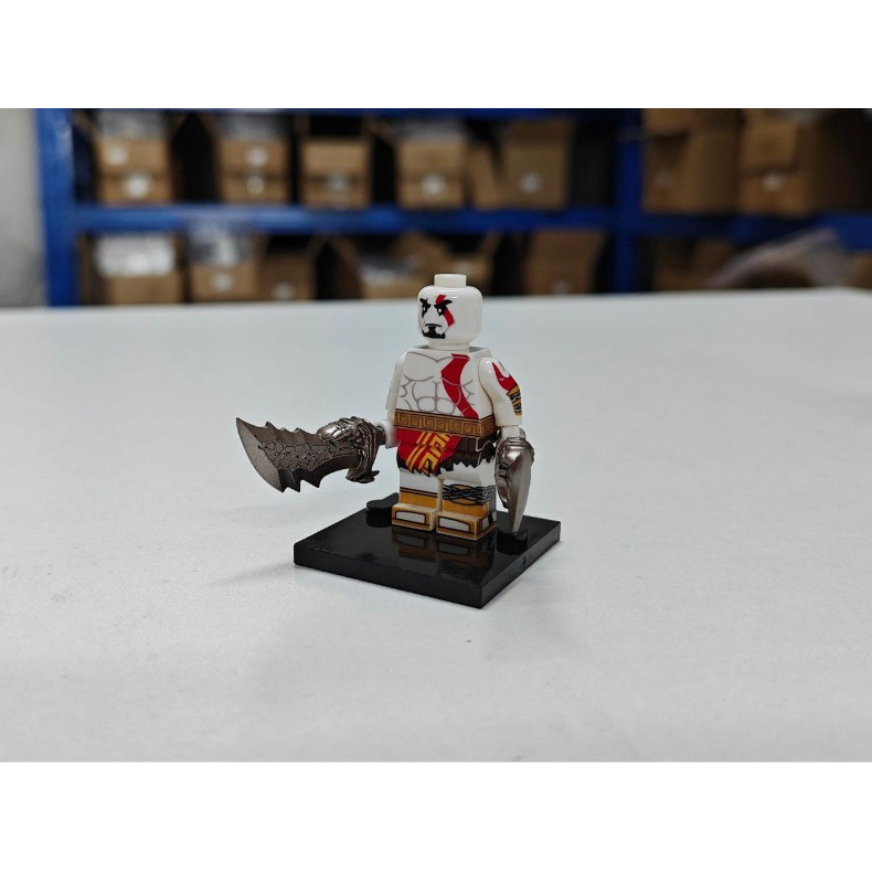 Đồ chơi khối kratos god of war moc hình ev03 ev04