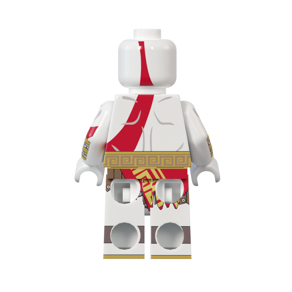 Đồ chơi khối kratos god of war moc hình ev03 ev04