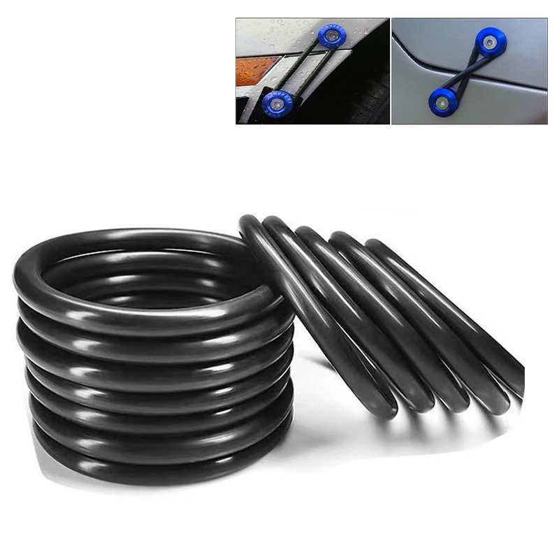 Bumper fender chốt o nhẫn vòng đệm màu đen bumper nhả nhanh chốt vòng đệm thay thế dây cao su phụ kiện xe tải