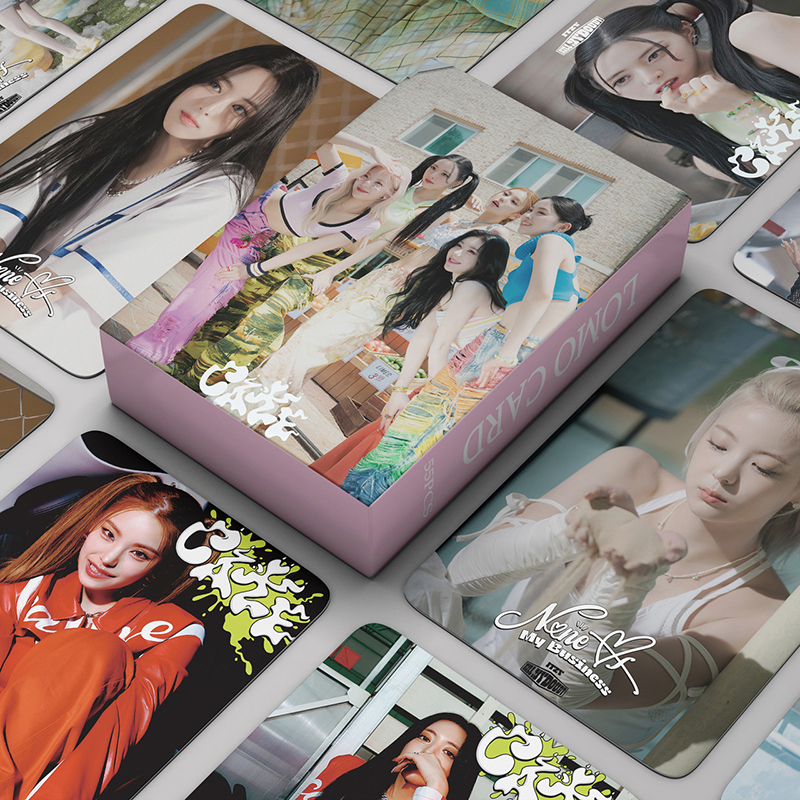 ITZY Card Set 54 Tấm Thẻ Ảnh CAKE Kpop Lomo Card Hình Nhóm Nhạc