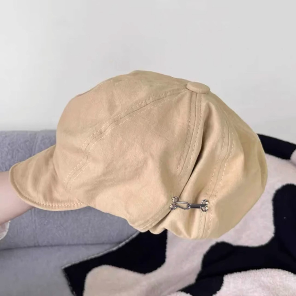 Mũ Beret Hình Đám Mây Phong Cách Retro Thời Trang Xuân Thu Dành Cho Nữ
