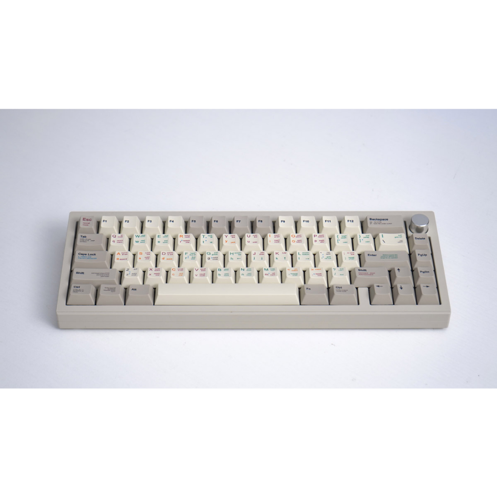 Lập trình viên retro keycaps pbt dye-sub cherry profile keycap keycaps tùy chỉnh tương thích với công tắc cherry gateron mx