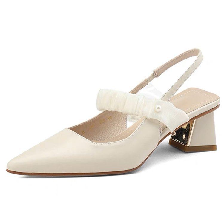 Giày Cao Gót Mũi Nhọn Thiết Kế Mới Cao Cấp Thời Trang Dành Cho Nữ