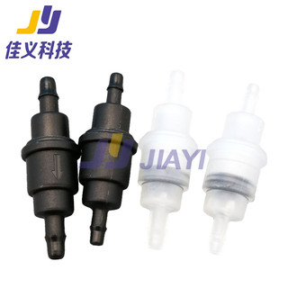 JIAYI 10 Chiếc 5 Micron Mực Không Trở Lại Van Một Chiều Bộ Lọc Hướng Đơn Cho Sky-Color/JHF/Allwin Phun dung Môi/Máy In UV