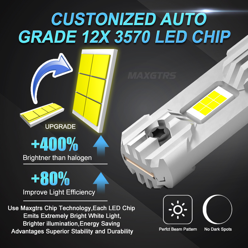 Set 2 Đèn Led H1 60w DC 10V-18V 6500K / 4300K Ánh Sáng Trắng Dành Cho Ô Tô
