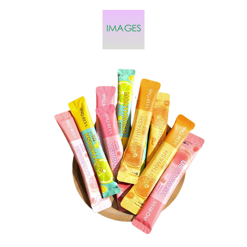 Nước súc miệng thơm fresh care fruit mouthwash portable fresh refreshing mouthwash