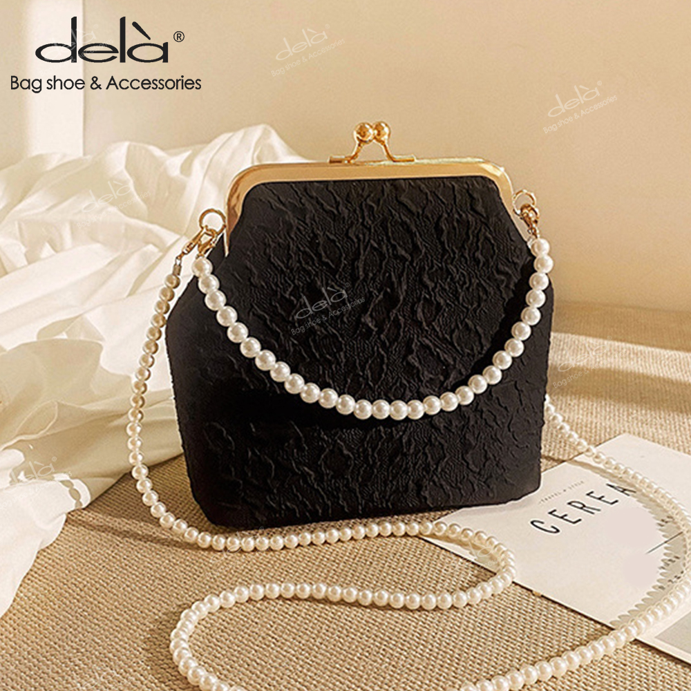 Dela women's 2023 túi mùa hè mới túi đa năng túi đeo chéo túi đeo chéo cầm tay