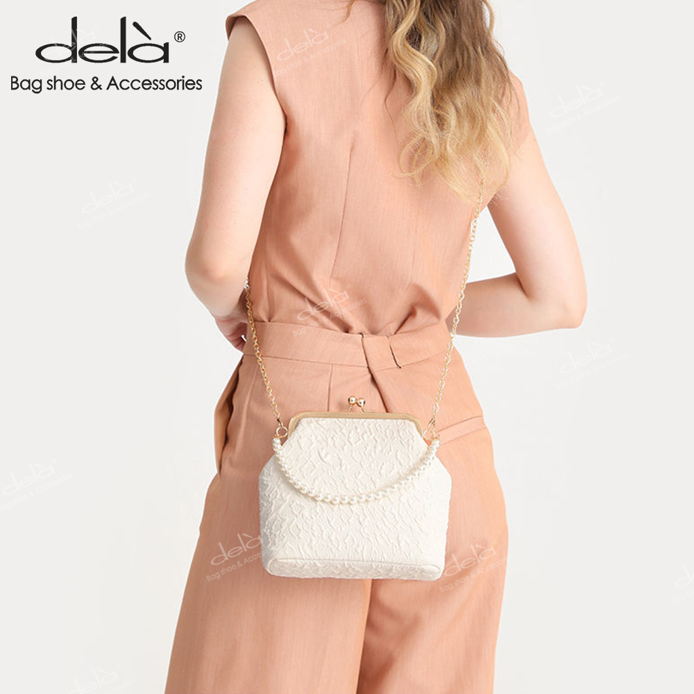 Dela women's 2023 túi mùa hè mới túi đa năng túi đeo chéo túi đeo chéo cầm tay