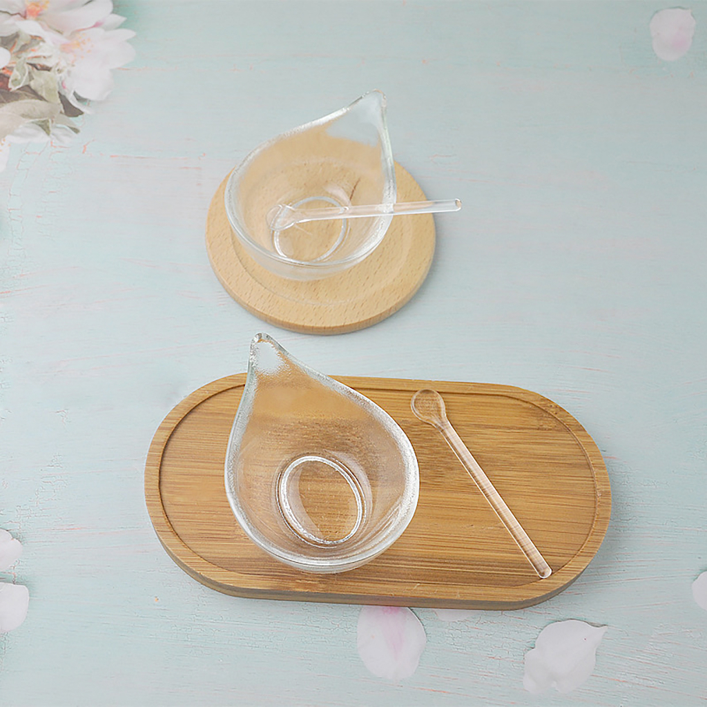 Bát Thủy Tinh Dày Dùng Trộn Tinh Dầu Thơm DIY